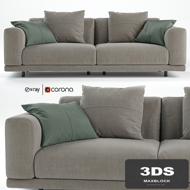 Nevyll sofa by Diter italia 230x106 cm