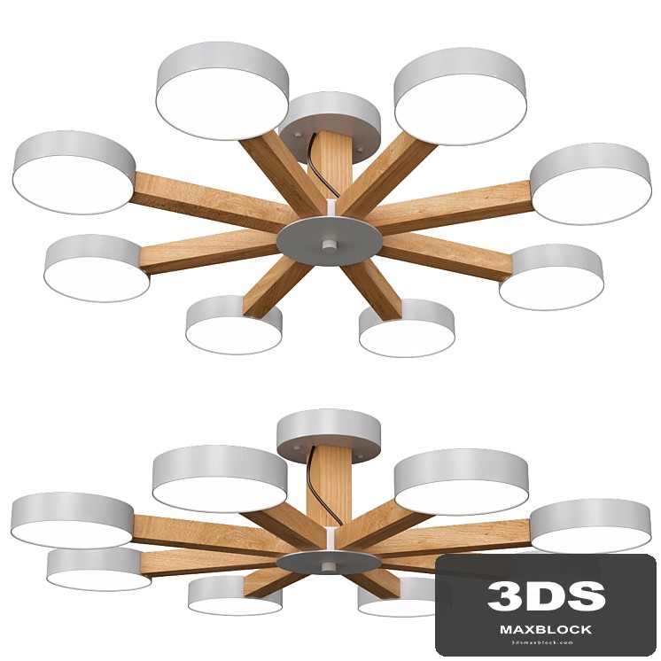 Modern Luxury Multi Stem Lamp Chandelier