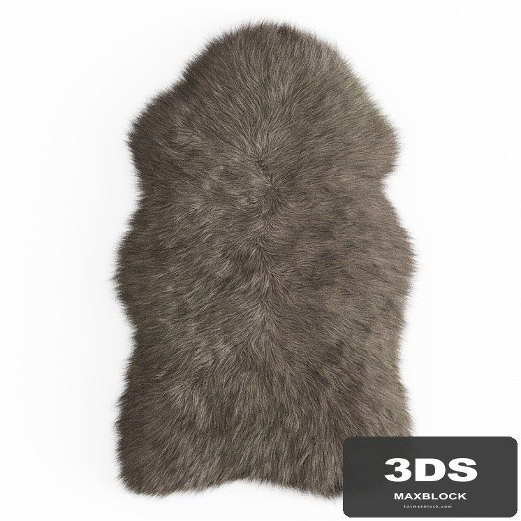 Faux Fur Mongolian Rug