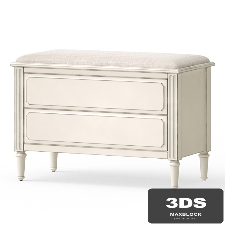 Bench in the nursery. Option 2