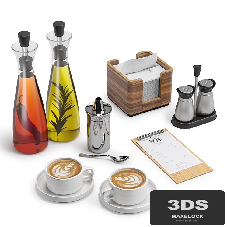 Restaurant Table Decor Set 2