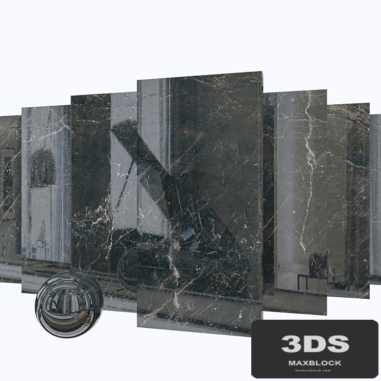Marble Set Carelia Black