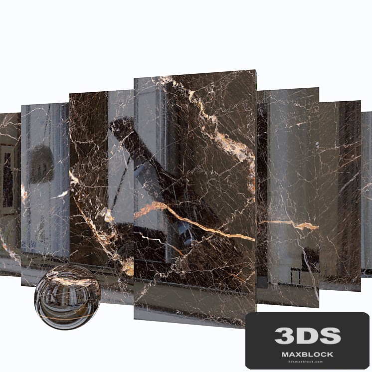 Marble Set Java Brown