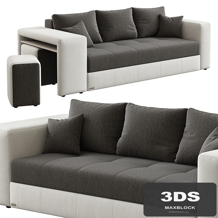 Frankof / Marsel (Three-seat sofa)