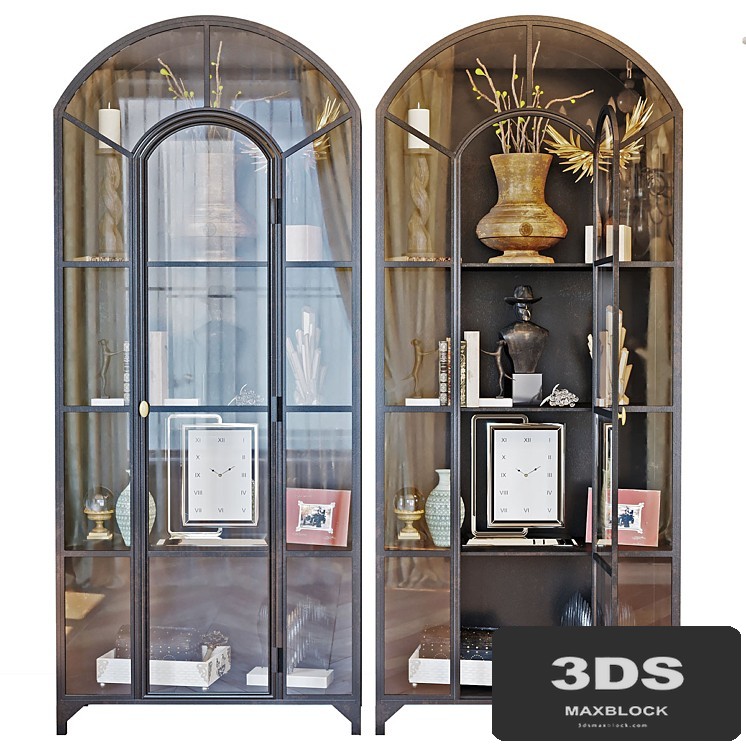 Four Hands Belmont Collection Metal Cabinet