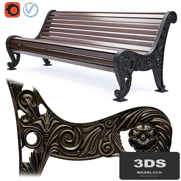 Park Bench 04
