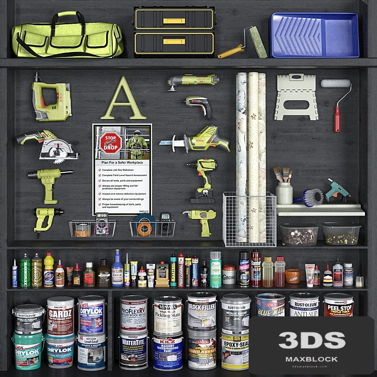 garage tools set 10