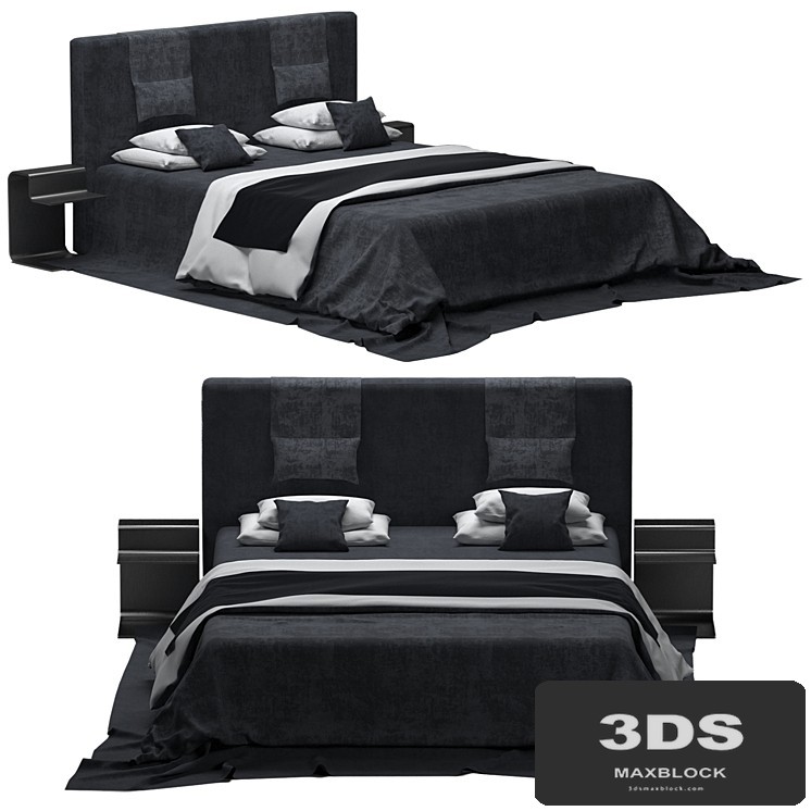 Minotti bed