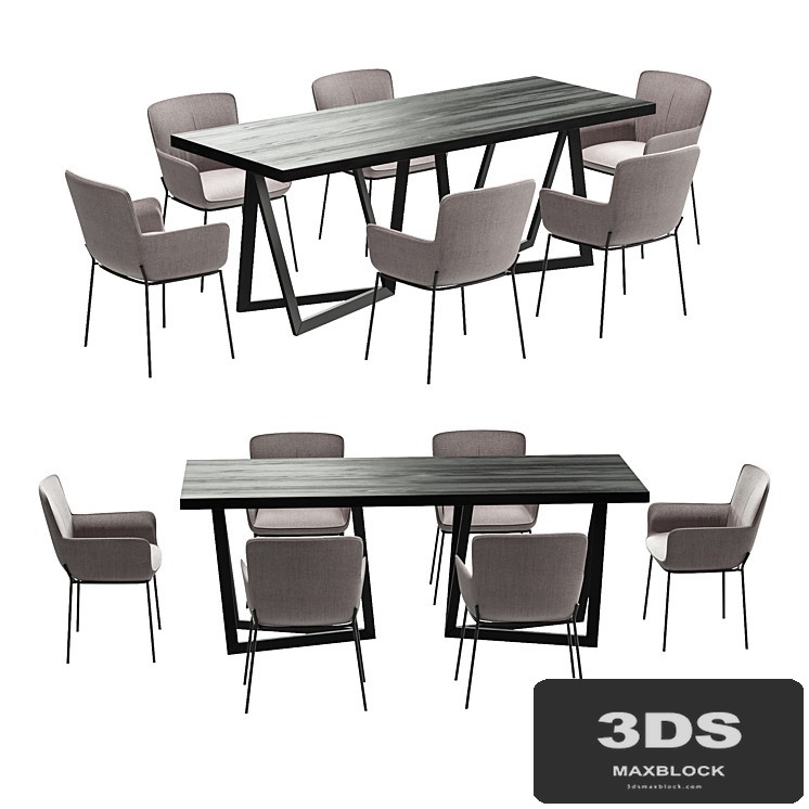 4union Dining set # 015