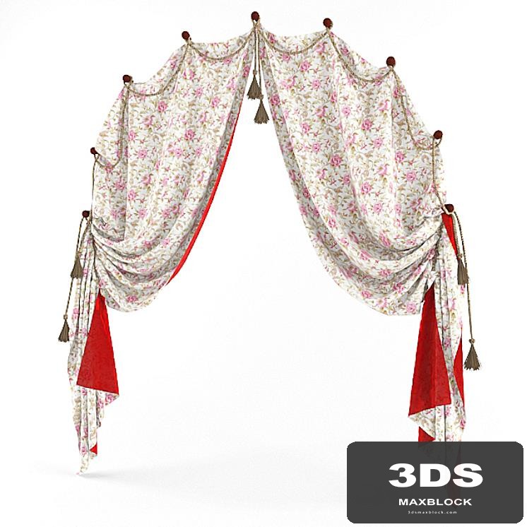 Country style curtains