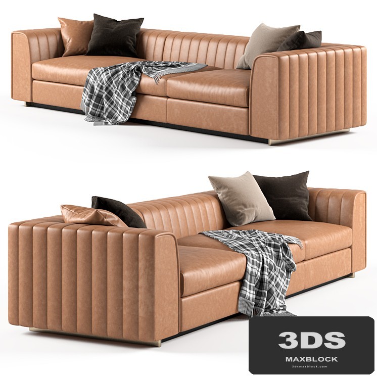 Laskasas HARRY Leather sofa
