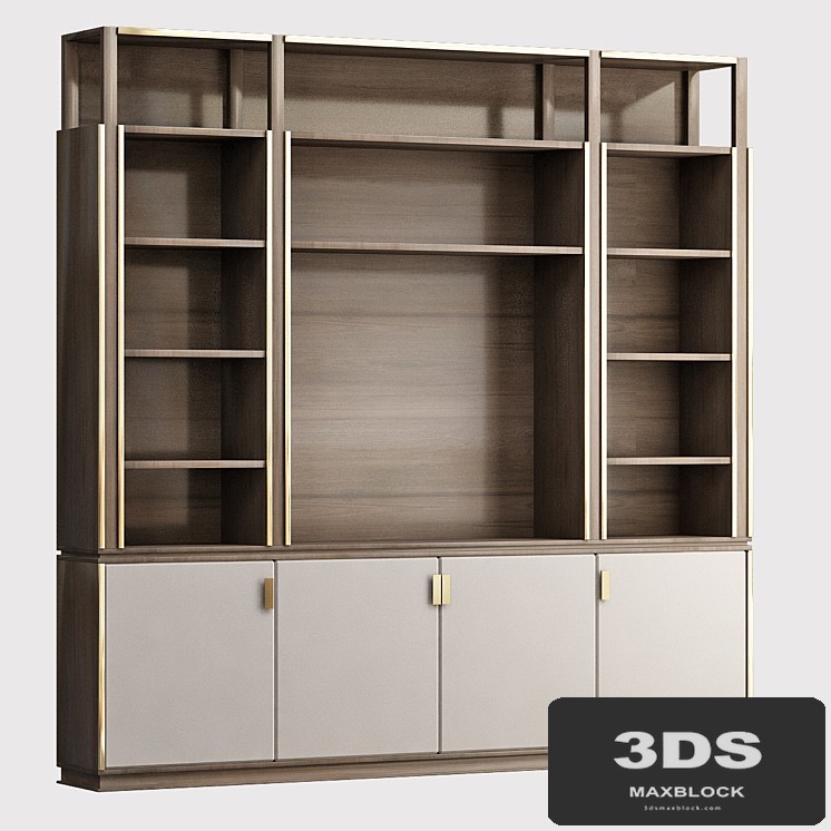 Capital Collection HUG Bookcase with TV stand