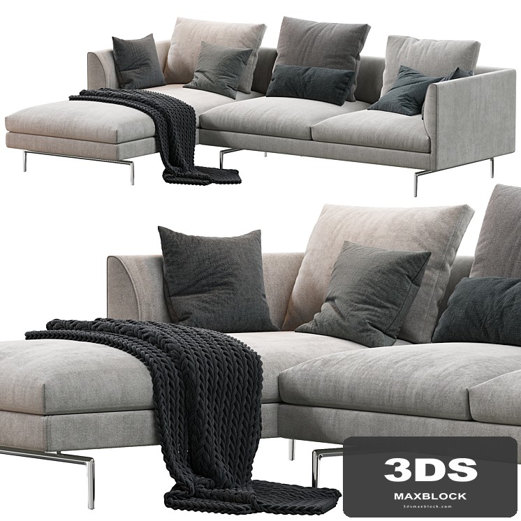 1333 Flamingo Zanotta Sofa