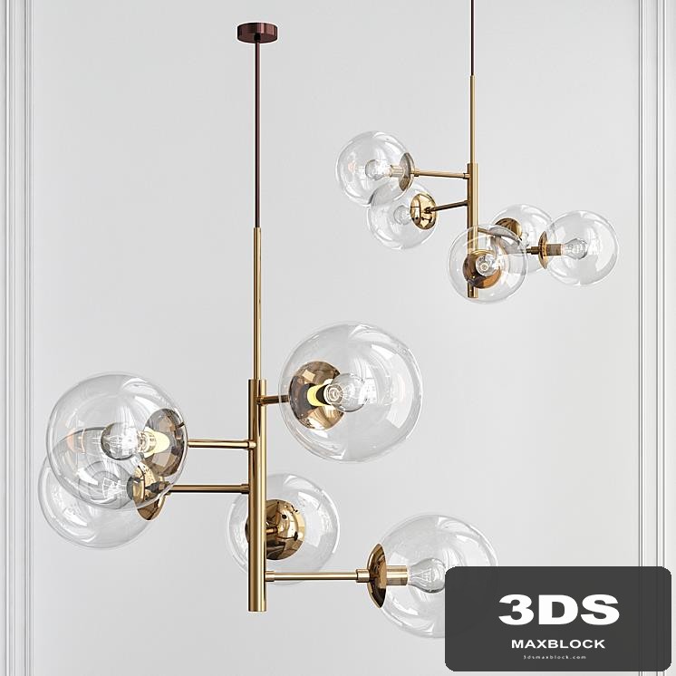 5 Globe Pendant Light
