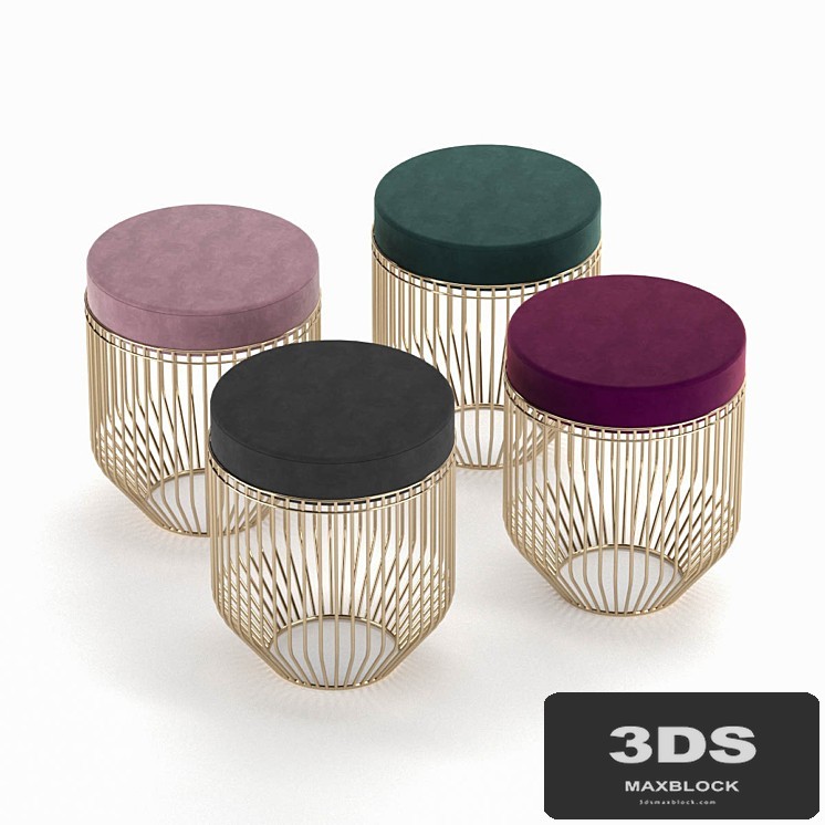 Upholstered bench in GARDA DECOR