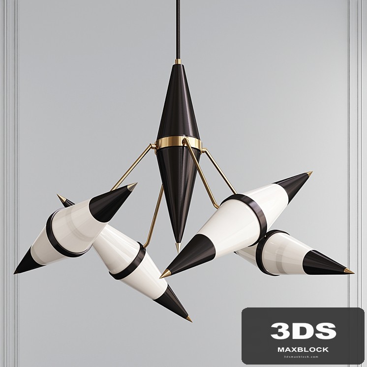 Stilnovo Original MidCentury Chandelier