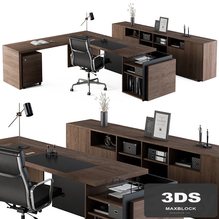 Office Furniture - Manager Set03