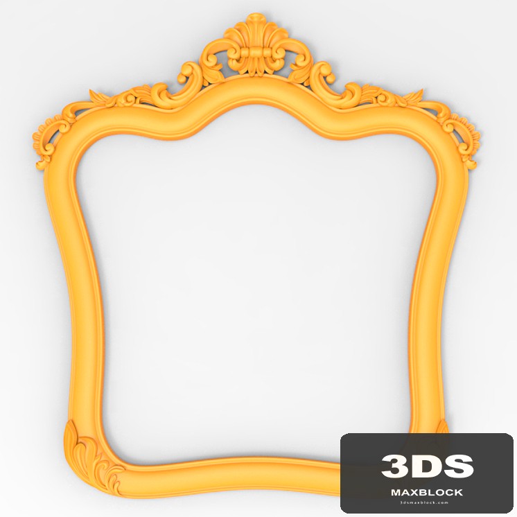 The frame for the mirror