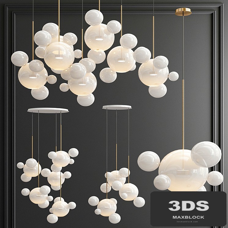 Four Exclusive Chandelier Collection_53 Milk Bubble