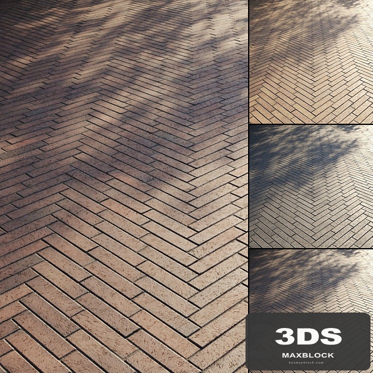Brick paving slabs Type 6