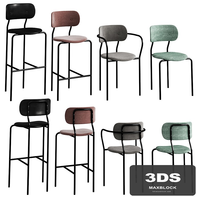 GUBI Coco Chairs set