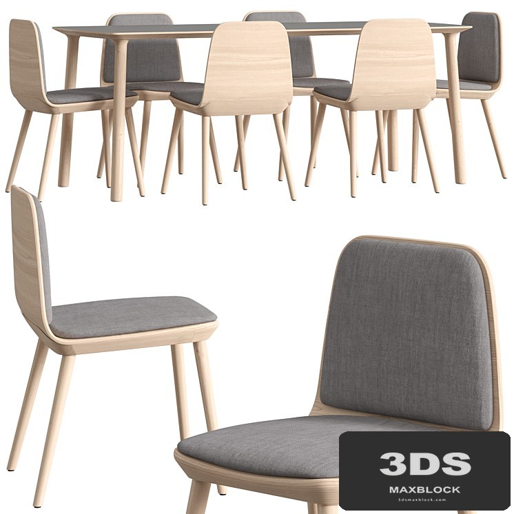 Bisell Treku 2 Pad Chair and Roll Table Dining Set
