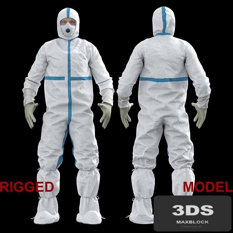 Protective suit. Quarantine