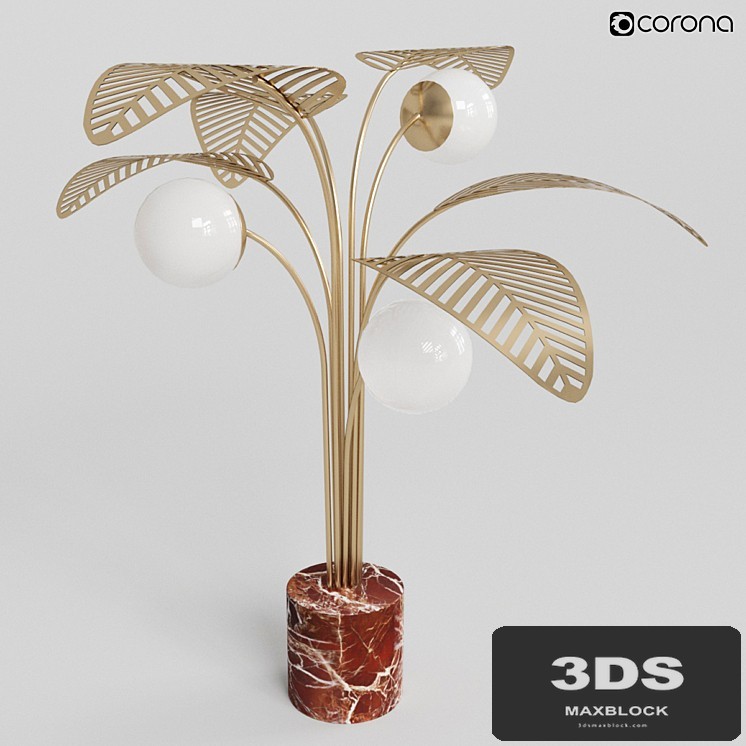 Le Refuge Floor Lamp by Marc Ange