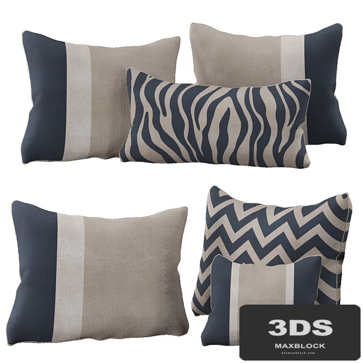 Modern pillow set