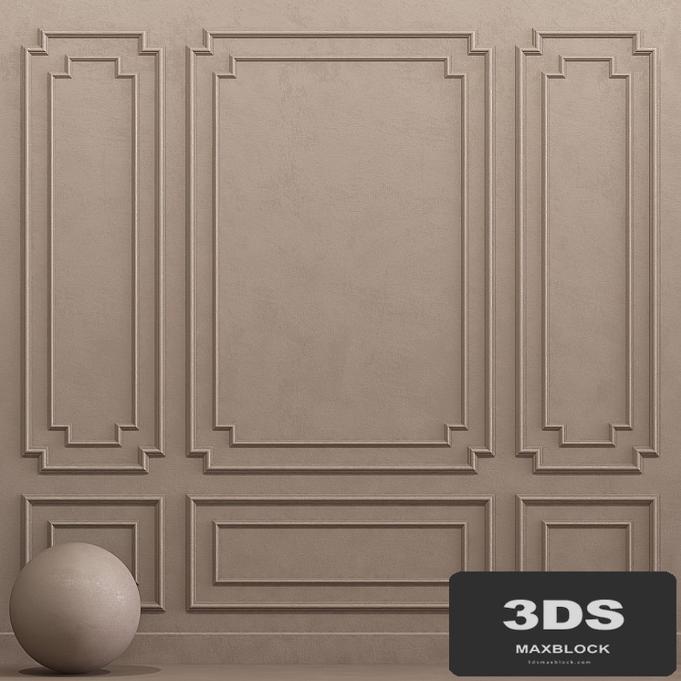 Decorative plaster with molding 21
