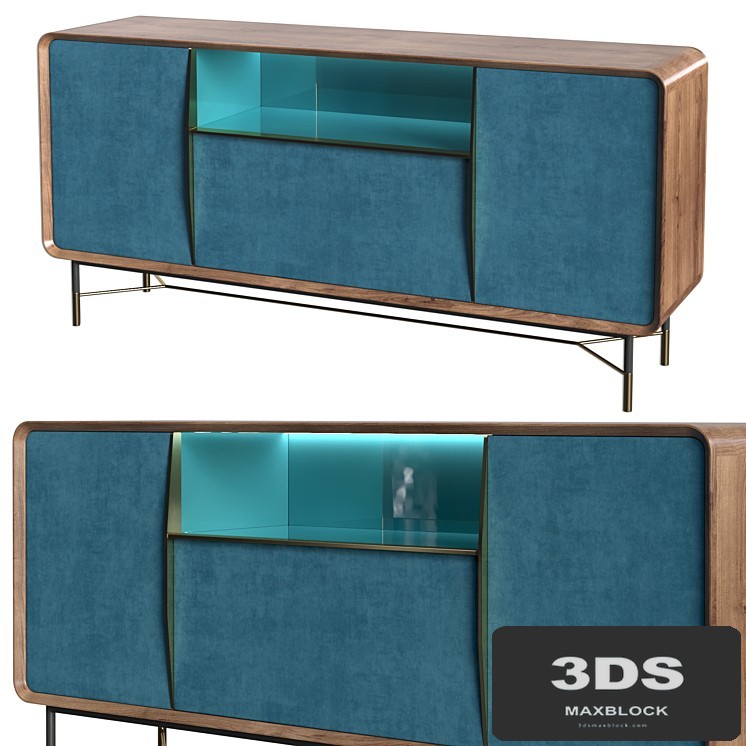 Ulivi Salotti Chantal Blue Sideboard