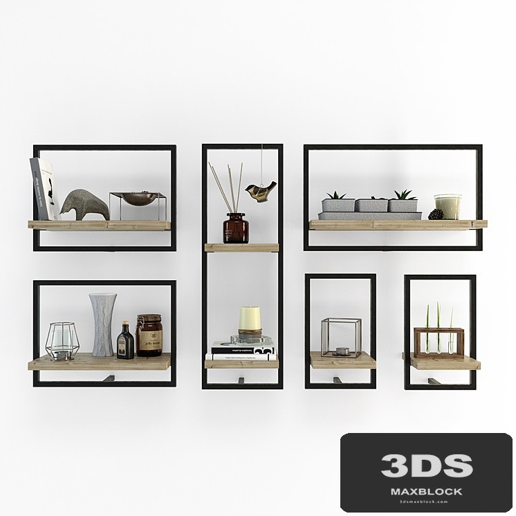 Loft style shelf
