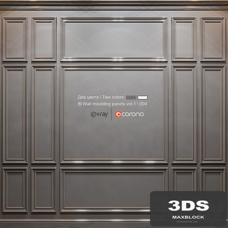 Wall molding panels vol. 1 \ 004