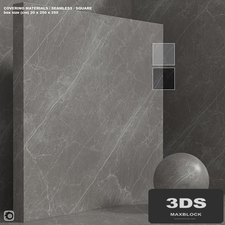 Material (seamless) - marble stone - set 158