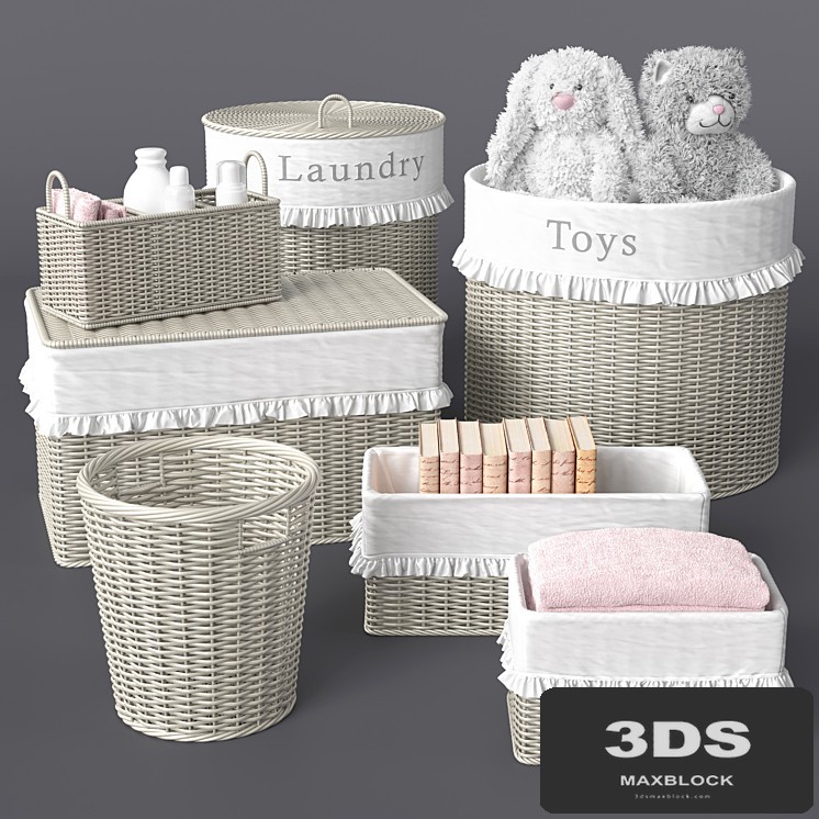 RUTHERFORD STORAGE BASKETS Restoration Hardware