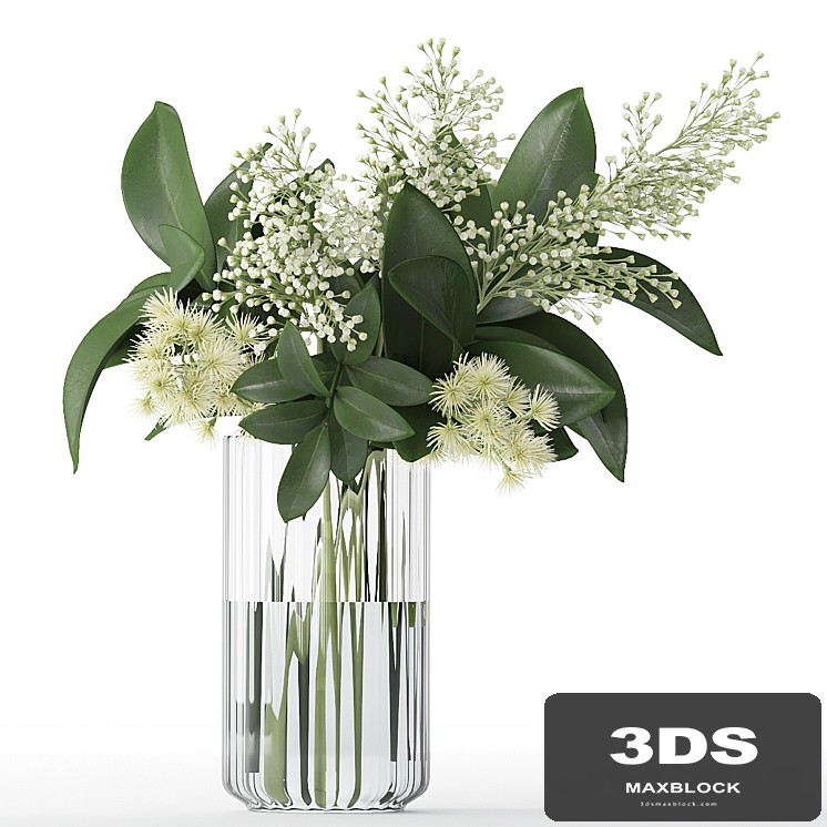 Bouquet of flowers in a vase 59