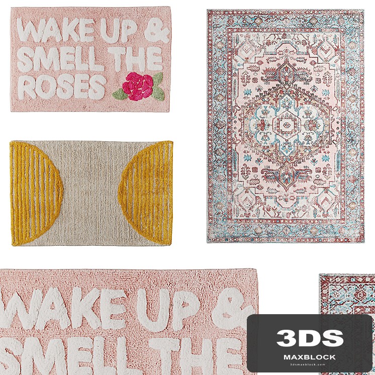 Set of bath mats from Urban Outfitters No. 3