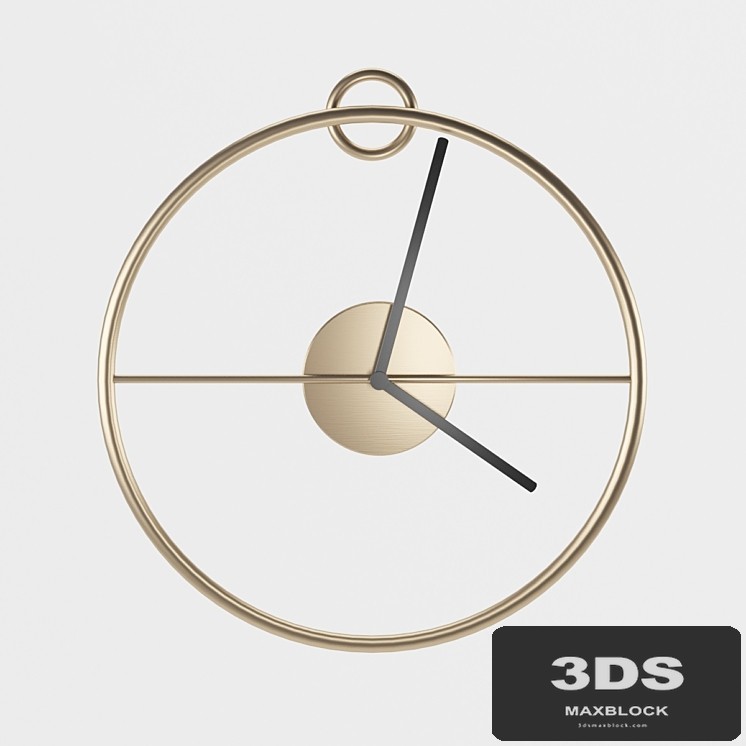Wall Clock BLOOMINGVILLE