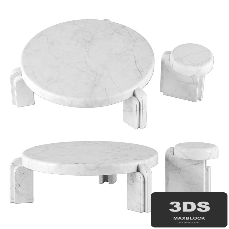 Marta tables by Martin Masse for Kolkhoze