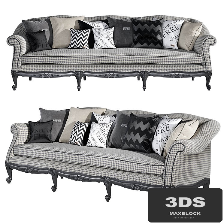 Gianfranco Ferre Home 3 seats NASHVILLE