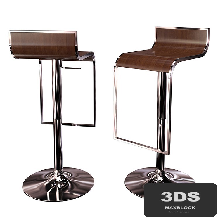 bar stool Wholesale Interiors (A315 walnut)