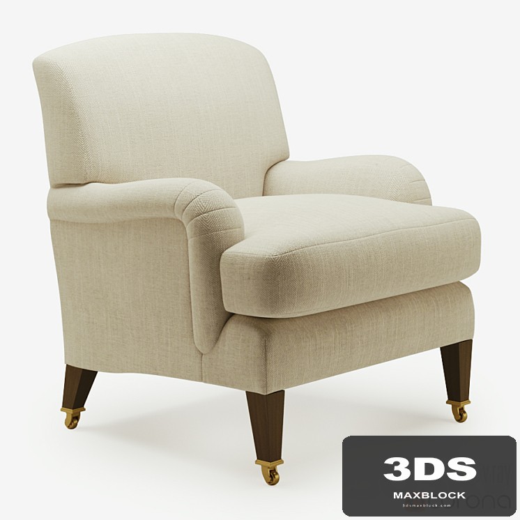 Rose Uniacke Rosewater armchair