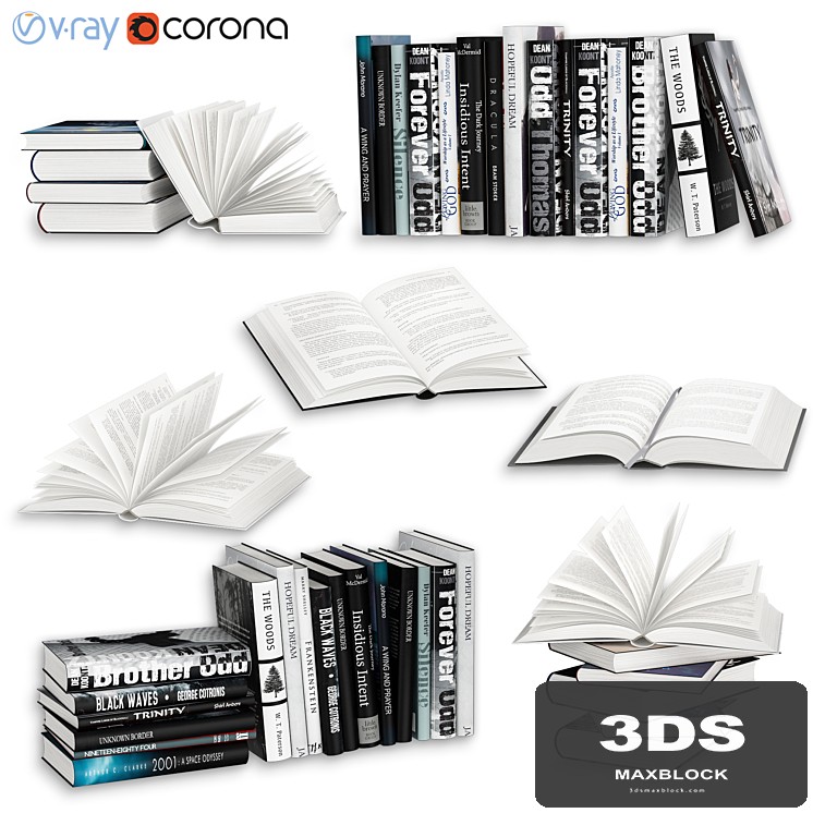 Open books set