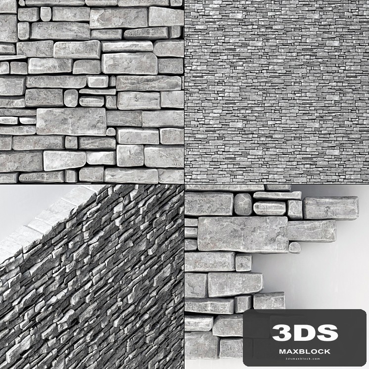 Wall stone clincer rock decor n2