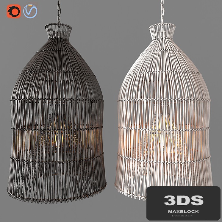 Indonesian Fishing Baskets by Restoration Hardware
