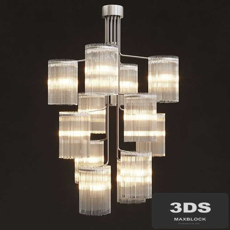 Van den Akker - Large twelve light hanging