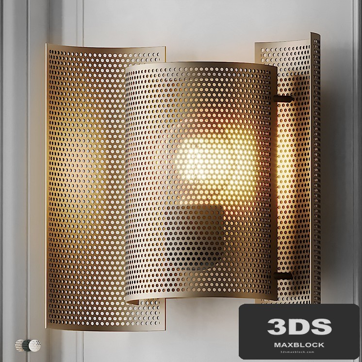 Butterfly Perforated Wall Lamp by Northern