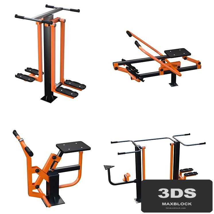 Street fitness equipment 03