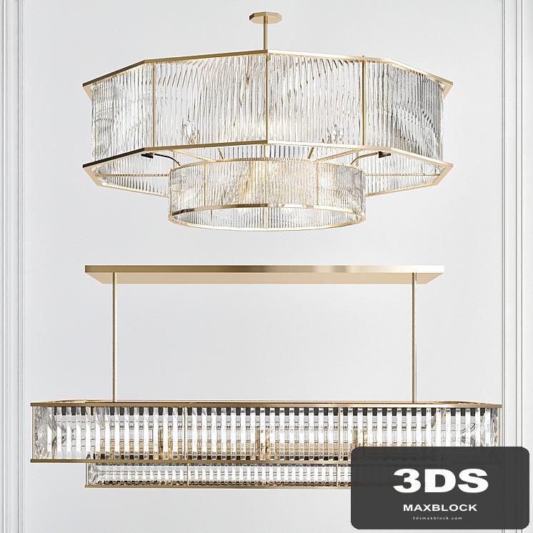 Westelm Sphere Stem Chandelier