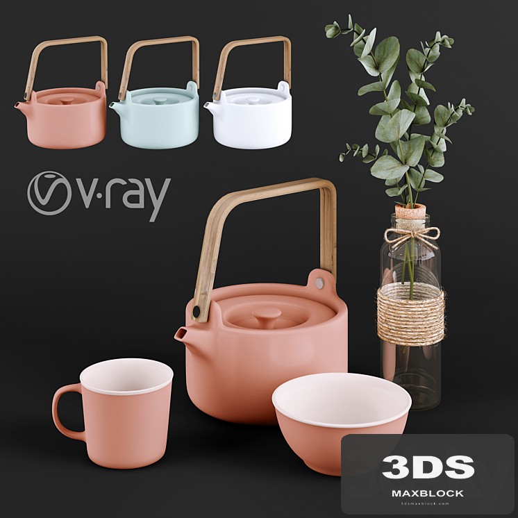 Théière nature terra teaset
